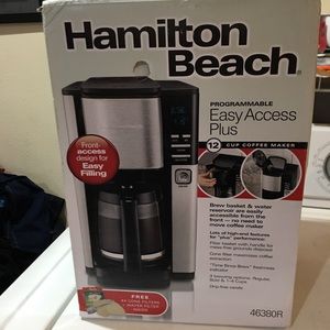 Hamilton Beach Coffee Maker 12 cups Programmable